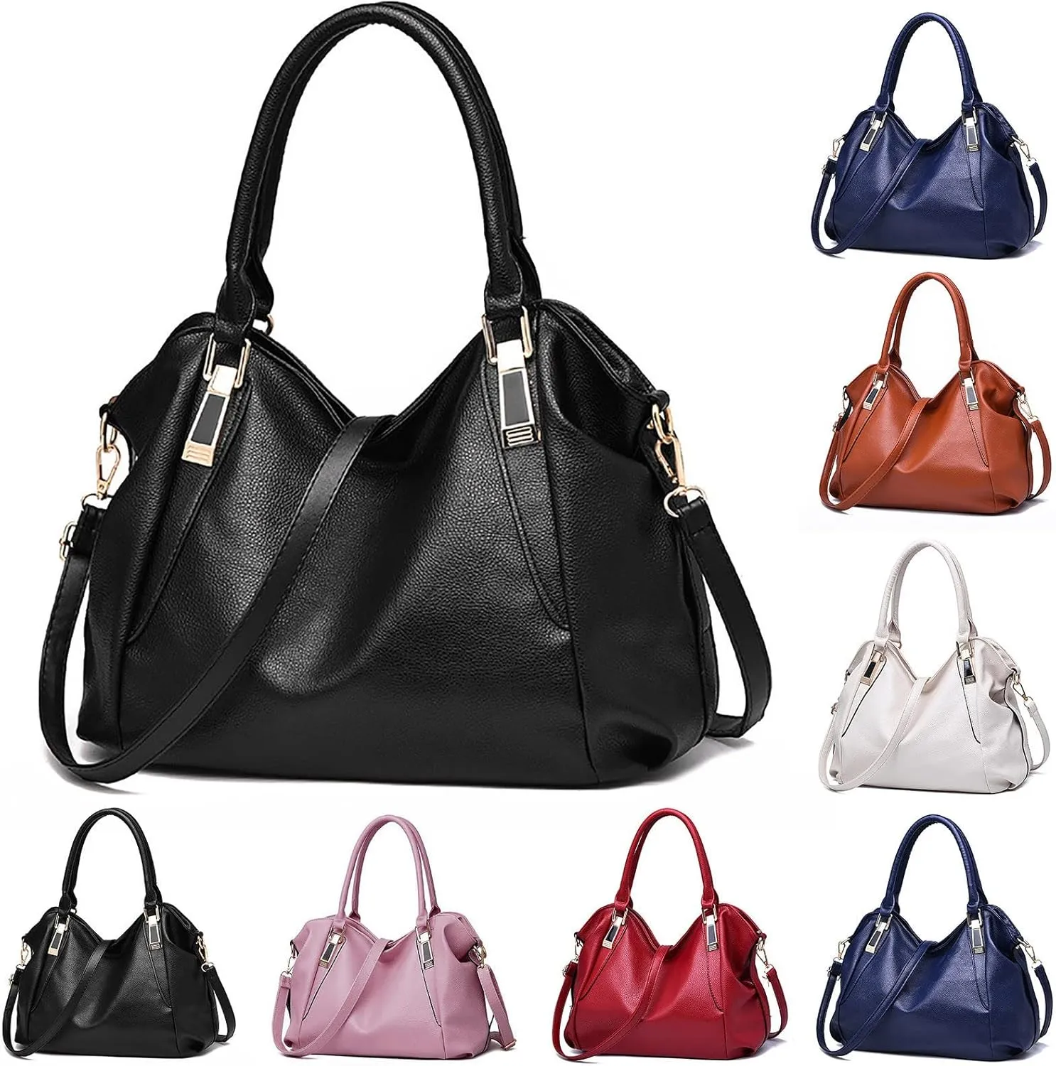 Tote Bag For Women Shoulder Handbag For Ladies Roomy Multiple Pockets Bag Women Crossbody Purse Fashion Tote Bags E