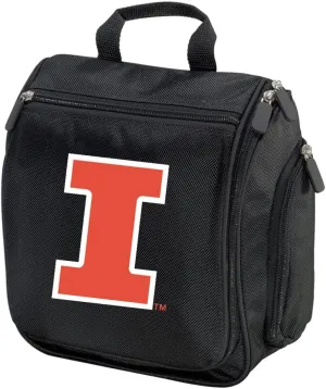 University of Illinois Toiletry Bags Or Hanging Illini Shaving Kit Travel Organizer Bags