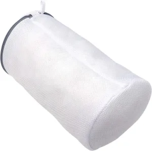 Uonlytech 2pcs Shoe Bag Makeup Organizer Bag Underwear Washing Bags Cleaning Bags Socks Storage Bag Garment Washing Bags Shoes Wash Bags White Polyester Travel Laundry Bag Clothes