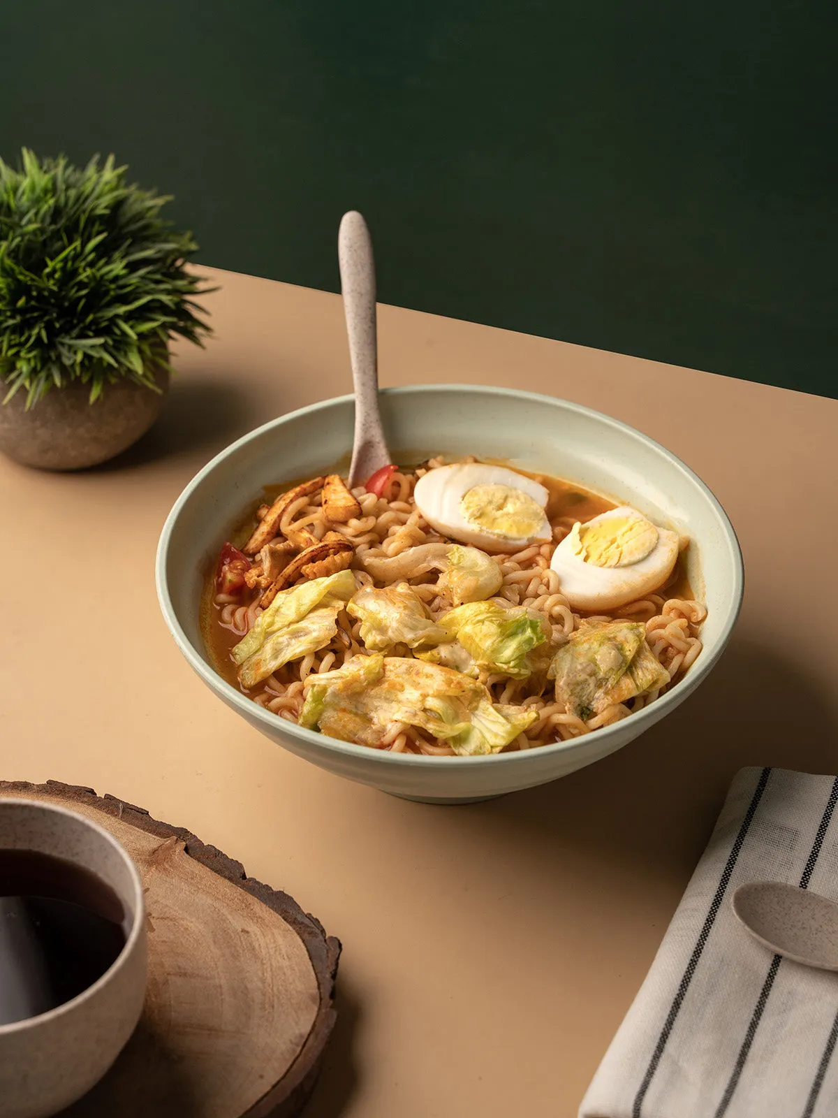 Wheat Straw Ramen Bowls Set Of Two