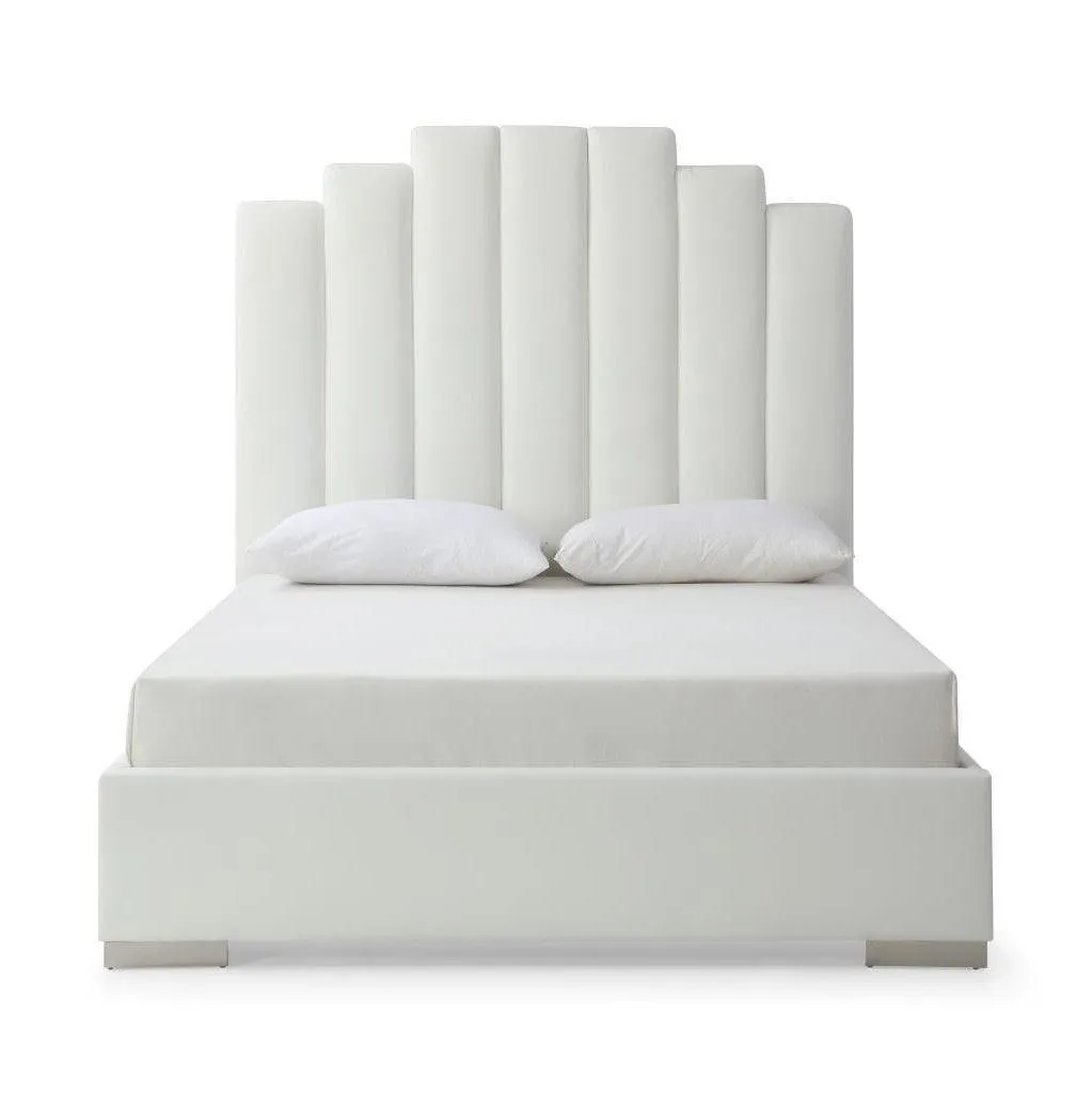 Whiteline Jordan Queen Bed with USB