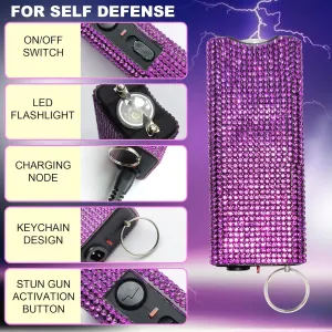 Wristlet Keychain Set with RFID Wallet Card Holder and Bottle Opener, Car Keychain Accessories for Women