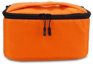 YMJ Camera Accessories Water-Resistant DSLR Padded Insert Case Waterproof Zipper Removable Partition Camera Bags(Black)