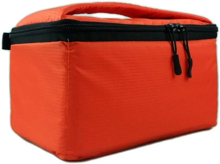 YMJ Camera Accessories Water-Resistant DSLR Padded Insert Case Waterproof Zipper Removable Partition Camera Bags(Black)